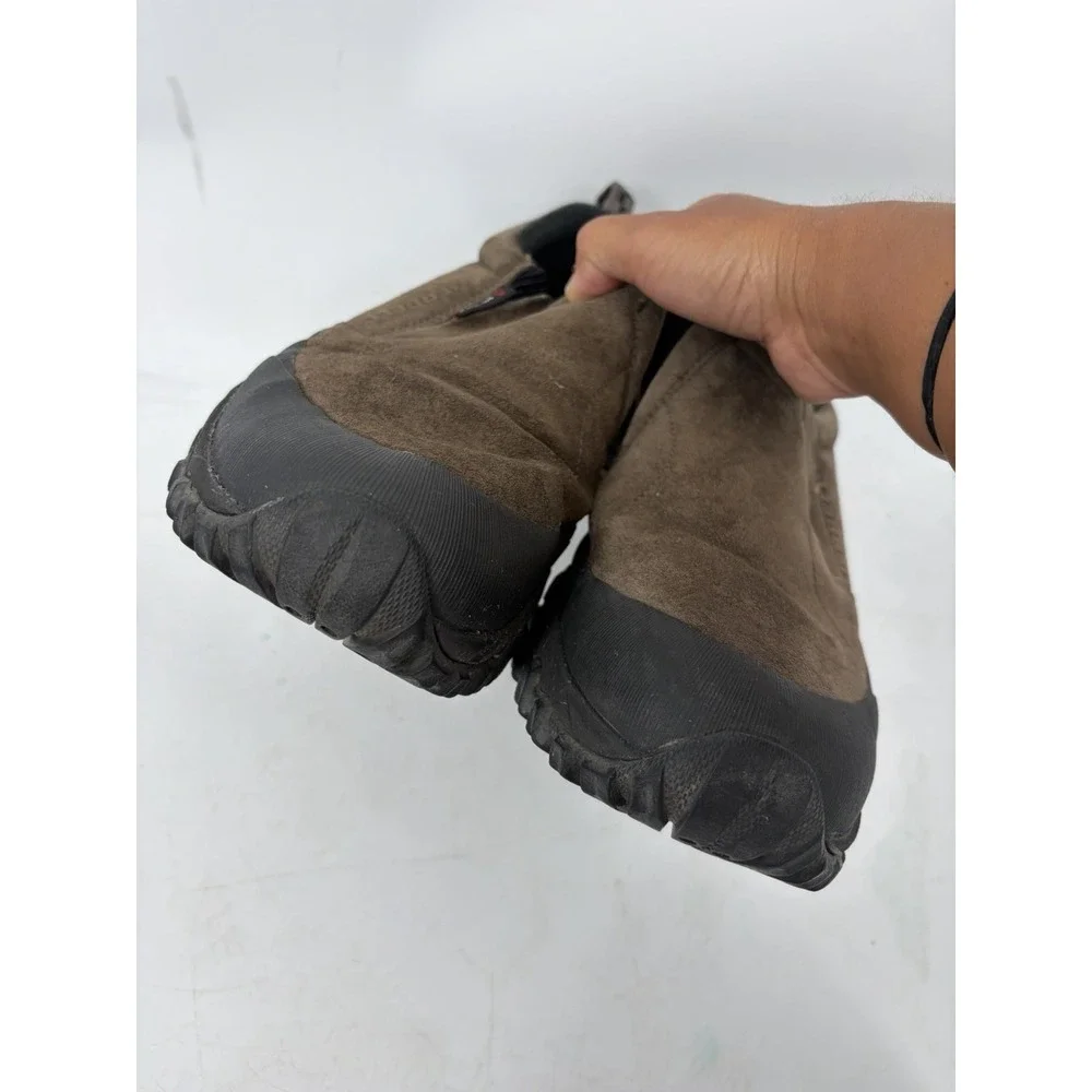 Merrell Shiver Moc Gunsmoke Slip On Shoes Brown  Waterproof Vibram Sz 11.5
